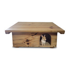 03 casinha criadora de madeira pinus